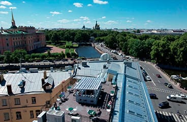 Завораживающая панорама Петербурга